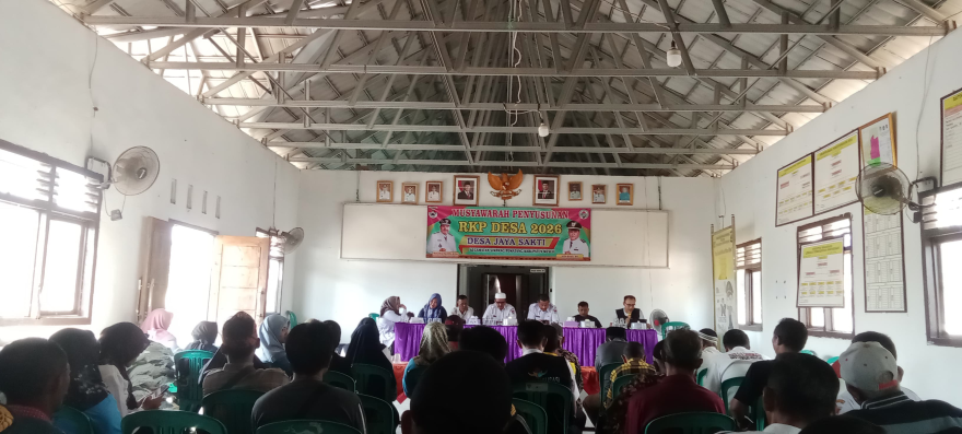 Musdes Penyusunan Rancangan  RKPDesa dan DU-RKPDesa Tahun 2026