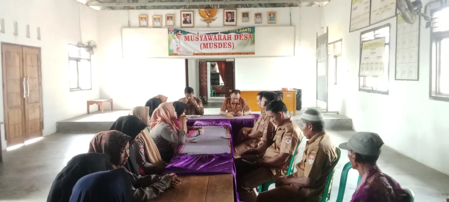 Breafing Pagi Untuk Penyelarasan Pemerintah Desa 