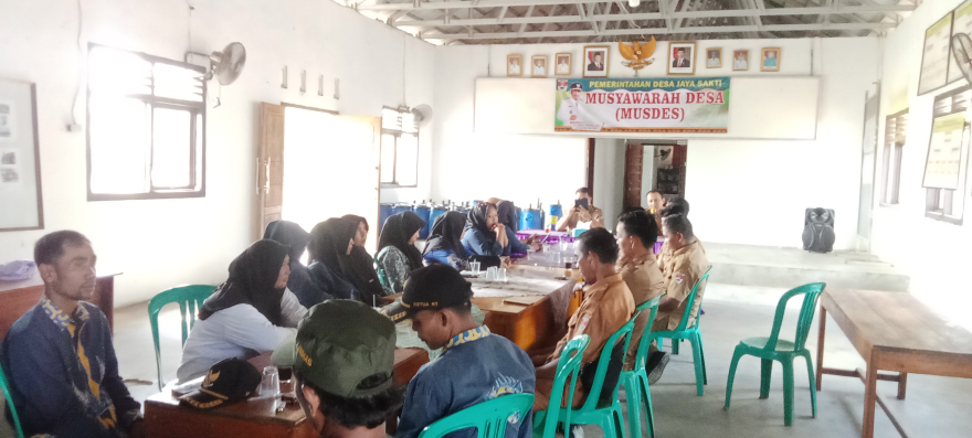 Breafing Terkait Pemerintahan desa Jaya sakti