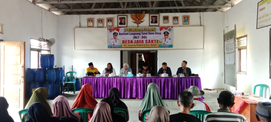 PEMBAGIAN  Bantuan Langsung Tunai (BLT) Bulan Agustus-Oktober 2025 