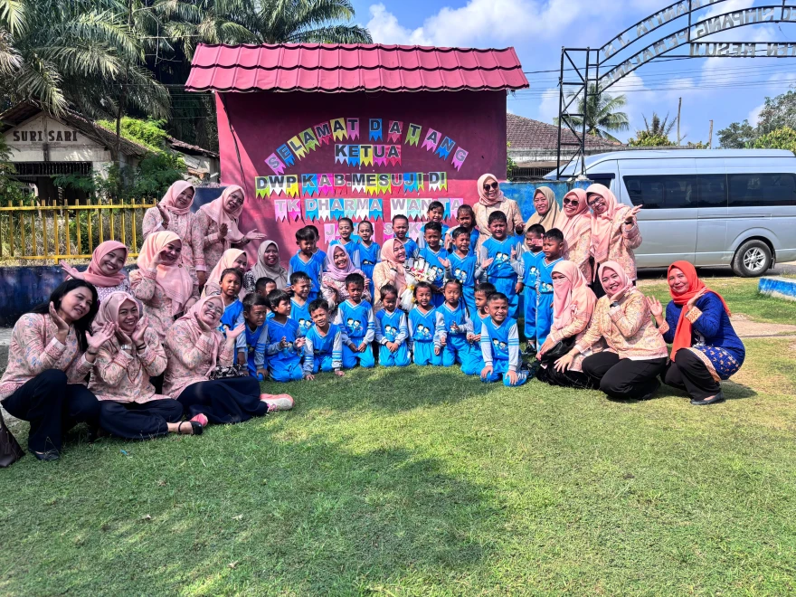 Kunjungan Kerja Ketua Dharma Wanita Persatuan Kabupaten mesuji