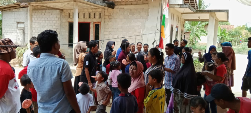 Meriahnya desaku di HUT RI yang ke-80 dilingkungan  Desa Jaya Sakti