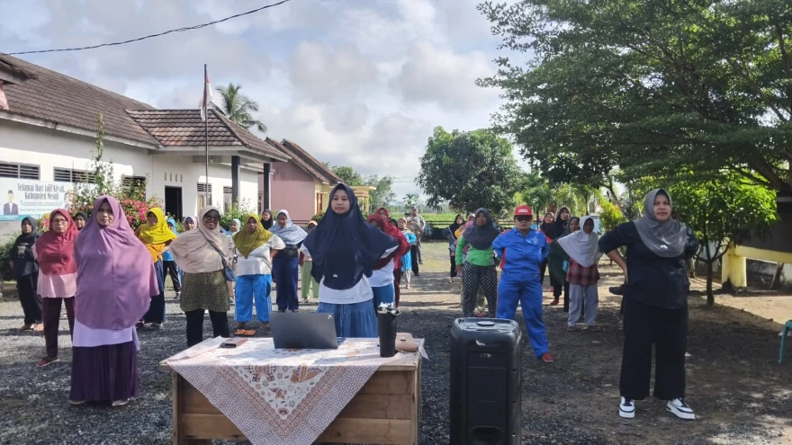 "SENAM RUTIN" Sabtu Pagi Lansia Sehat Desa Jaya Sakti