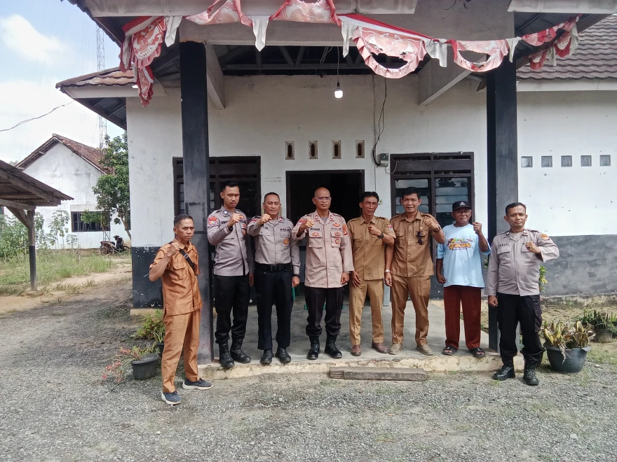 Kunjungan POLRES Mesuji tentang Pekarangan Pangan Bergizi (P2B)