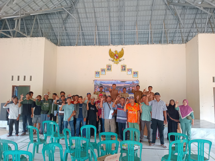 Sosialisasi dan Rembuk Warga Terkait Penerima Bantuan Pembangunan Rumah Layak Huni
