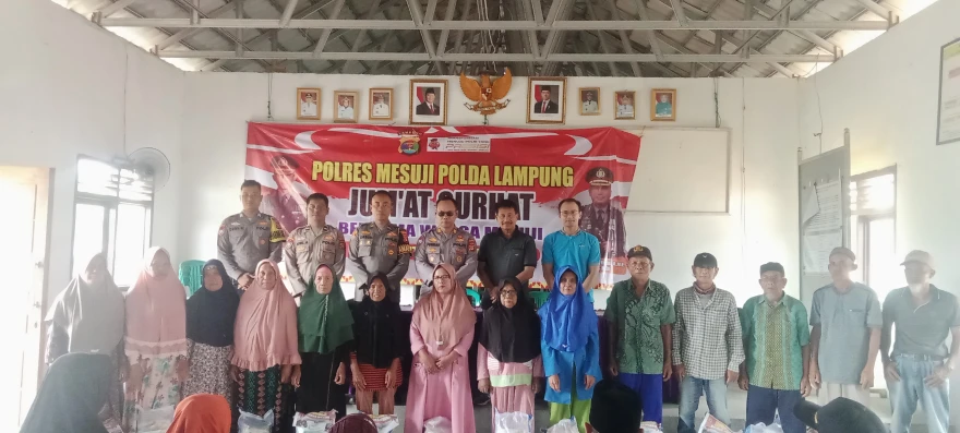 Kegiatan "JUM'AT CURHAT" Oleh Polres Mesuji