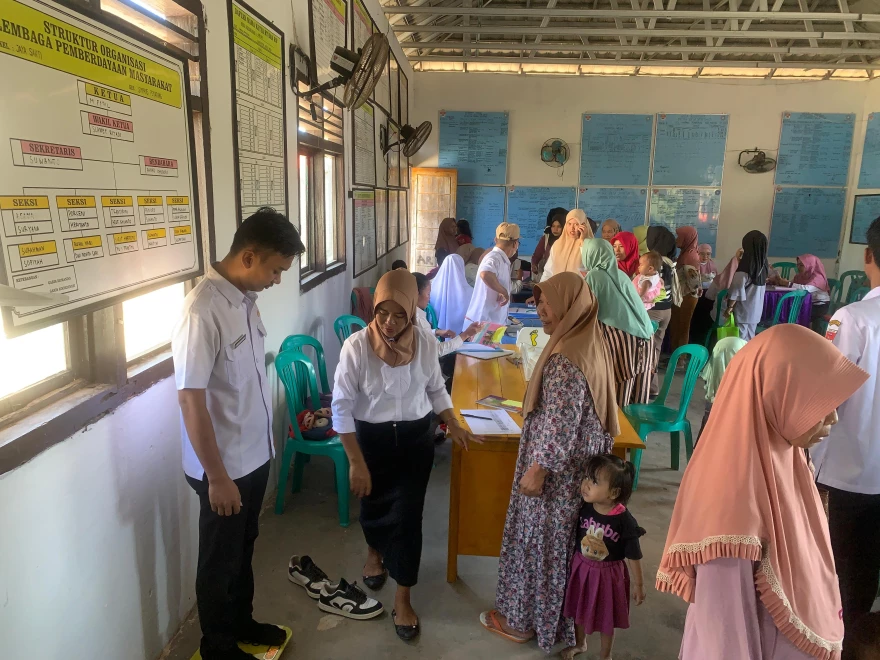 KEGIATAN POSYANDU DESA JAYA SAKTI