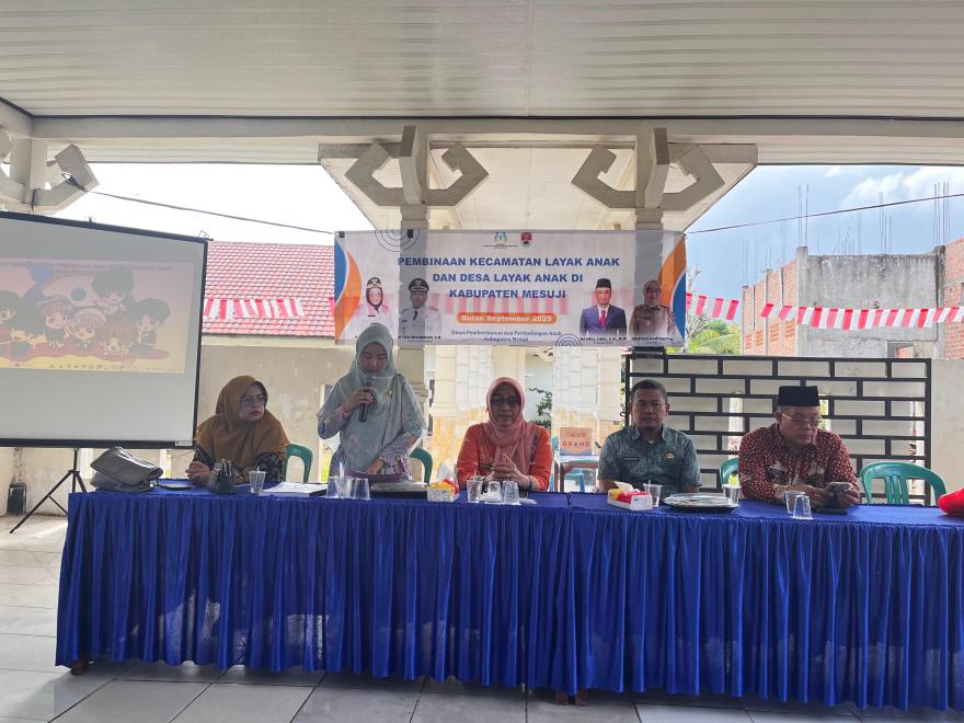 Pembinaan Kecamatan Layak Anak Dan Desa Layak Anak Di Kabupaten Mesuji