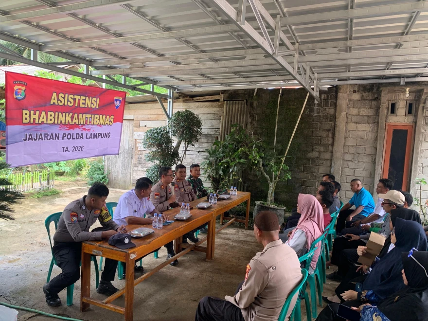 Kegiatan Asistensi Pendampingan P2B ( Pekarangan Pangan Bergizi) Polda Lampung
