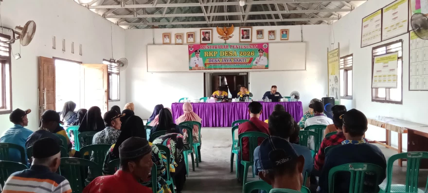 Musyawarah Penyusunan Rencana Kerja Pemerintah (RKP) DESA Jaya Sakti tahun 2026